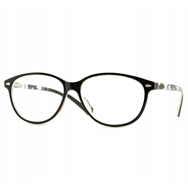 Ochelari de vedere pentru dama Stylion, Policarbonat, -0.5 la -4.5, Negru