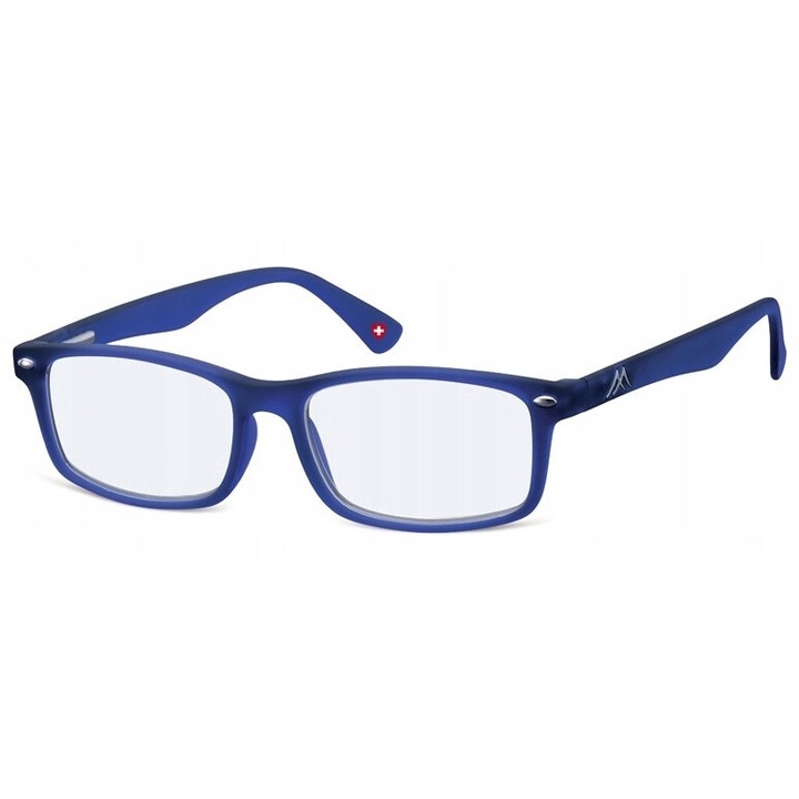Ochelari protectie calculator, Montana Eyewear, Filtru albastru, Metal, Bleumarin, 51x17x138mm