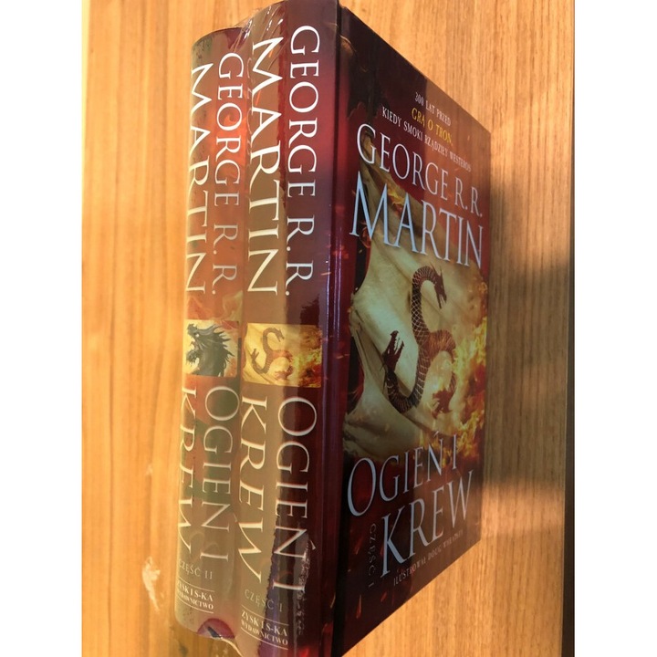 Set carti Fire and Blood - George R.R. Martin, Zysk i S-ka