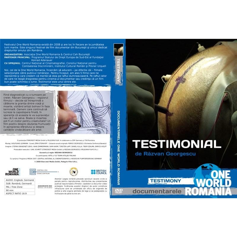 Testimonial / Testimony [DVD] [2008]