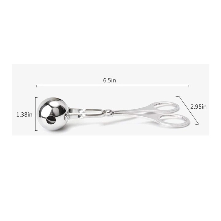 Cleste pentru chiftelute inox