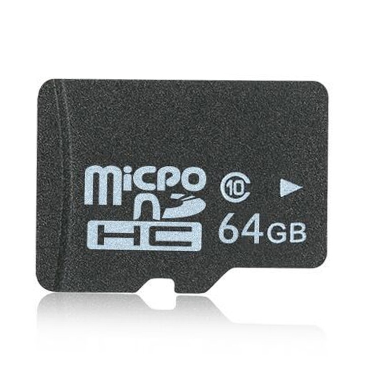 Nagy sebességű 64G TF kártya mobiltelefon megfigyelő navigációs kamera menetrögzítő memóriakártya