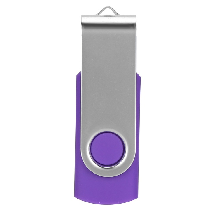 Memorie USB AMRINUGL 32GB, rotativa, metalica, violet