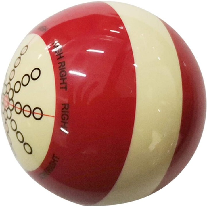 Minge de practica pentru biliard, Enforose, caracteristici unice de impact, rezina durabila, nu este potrivita pentru snooker