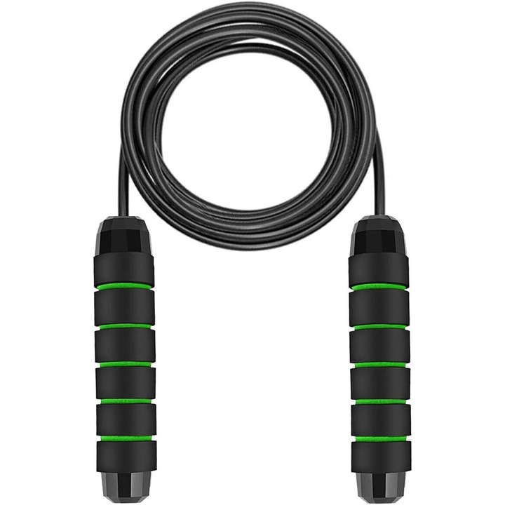 Ugrókötél Enforose, állítható, automatikus számláló funkcióval, csúszásmentes fogantyúk, 2m