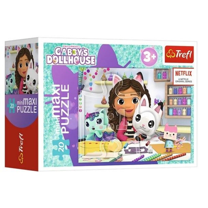 Puzzle – ‘Gabby Babaház20 Darabos Kirakó 25884 (56041 TREFL)