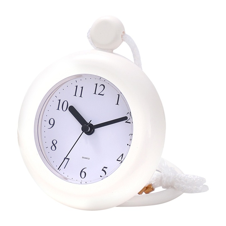 Cozevdnt digitális falióra, fehér, elektromos szerkezetű, vízálló, állítható állvánnyal