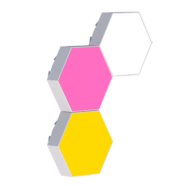 LED fali lámpa, Jormftte, többszínű