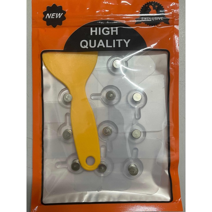 Set de 10 carlige autoadezive BGHYHYHI, transparente, fara gaurire, pentru poze si decoratiuni