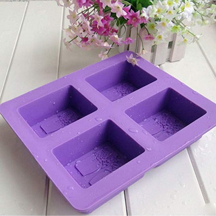 Set 2 forme silicon arbore 20x16.5x3cm pentru sapun si ciocolata