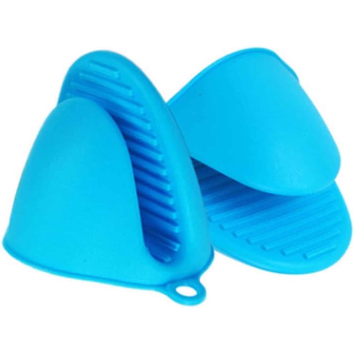 Hőálló mini szilikon kesztyűkészlet, Enforose, hővédelem, csúszásgátló kialakítás, könnyen tisztítható