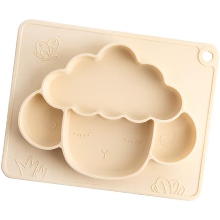 Bébi tányér, Enforose, tapadókorongos, szilikon