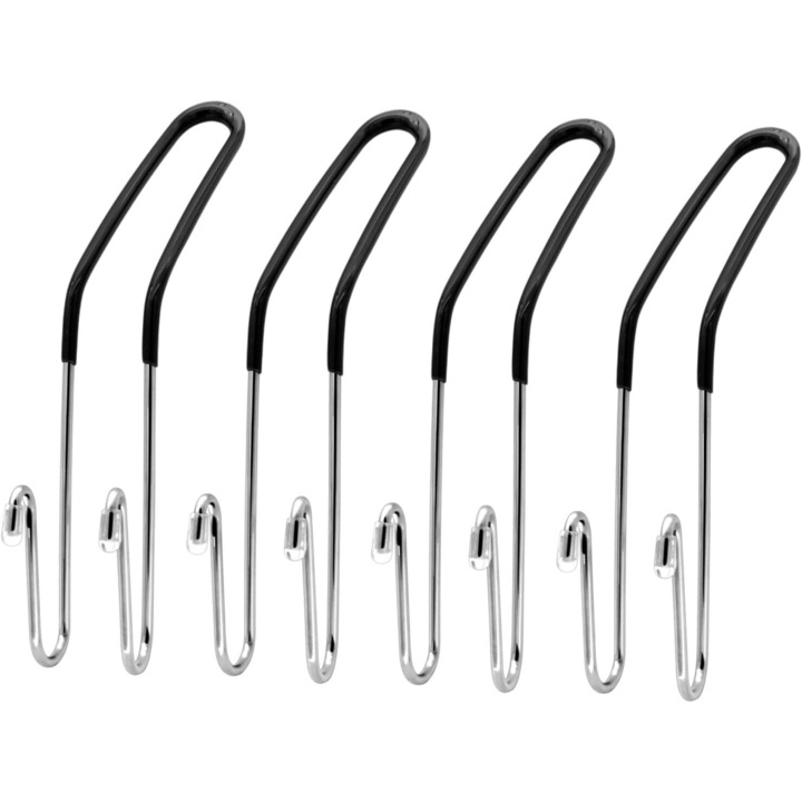 Комплект закачалки за кола от неръждаема стомана, TNEAYWHE, за чанти и куфари, бърз монтаж, 4 части