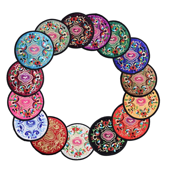 16 darabos italtartó készlet, virágos vintage, hő- és nedvességvédelem, többszínű