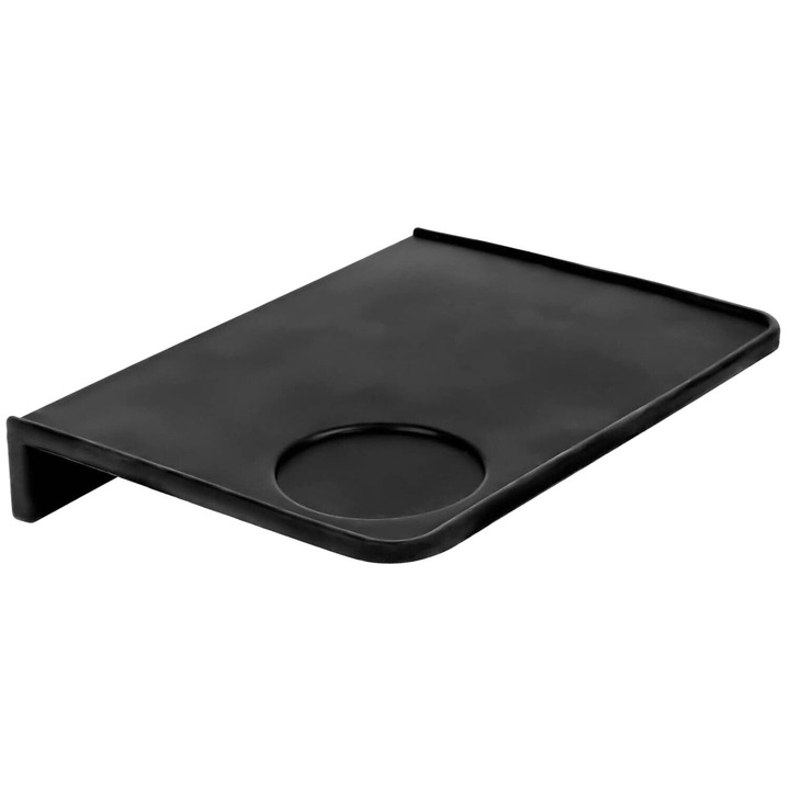 Covoras de tamponare pentru cafea, Silicon, Negru