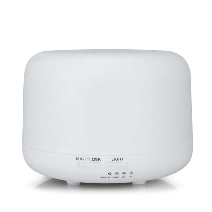 Difuzor de uleiuri esentiale, Enforose, functionare silentioasa, lumina ambientala LED, capacitate 300ml