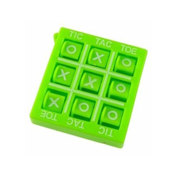 Joc de societate, leantoys, verde, 4.5x5x1cm