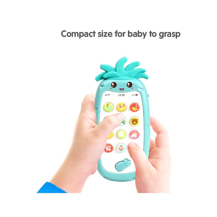 Rágóka, BGHYHYHI, multifunkcionális okostelefon, hangok és fények, 6 hónapos kortól