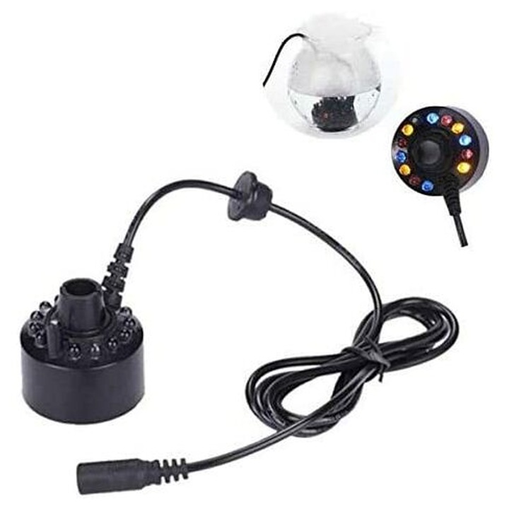 Kézműves permetező szökőkút párásító szikla folyóvíz dísz köd haltartály bonsai levegő porlasztó