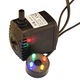 Pompa apa pentru fantana, 8W, cu iluminare LED