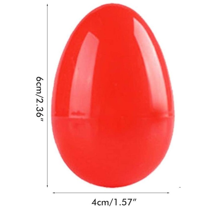 12 oua de Paste colorate, umplute, pentru obiecte de umplutura din oua de Paste, pentru jocuri de petrecere de Paste