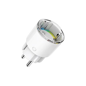 Priza Smart WiFi, 10 A, control vocal, monitorizare energie, 2.4 GHz, alb