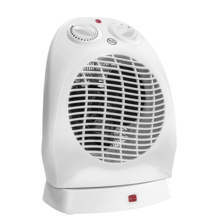 Aeroterma electrica, 2000W, 3 reglaje de caldura, portabila, pentru interior