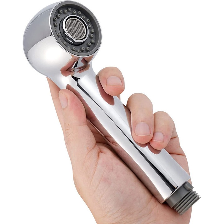 Para de dus cu 2 functii, ABS anti-ardere, crom, rezistent la pete