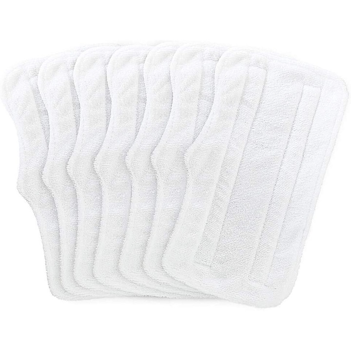 Tampoane de curatare din microfibra Enforose, set, 3 straturi, protectie suprafete, reutilizabile, lavabile la masina