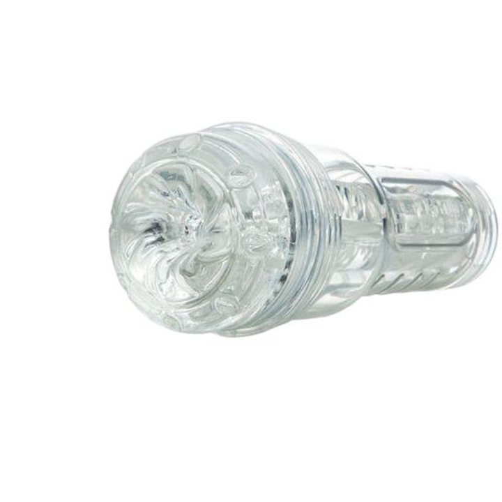 Masturbator Fleshlight Go Torque Ice, Material SuperSkin, Transparent, 17.78cm