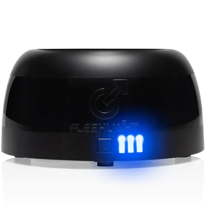 Dispozitiv uscare masturbatoare, Fleshlight, Air, 3 setari timp, USB, compatibil Quickshot/Flight/Go