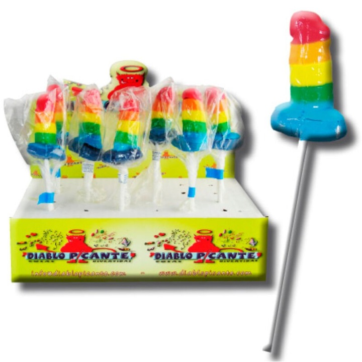 Acadea gumata asortata cu aroma de fructe, pride, 68g, tematic LGBT