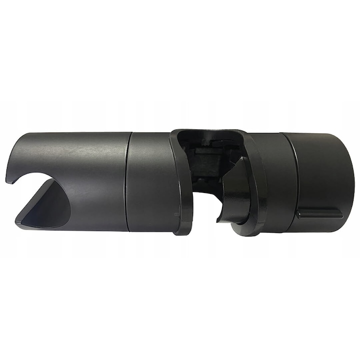 KUCHINOX zuhanytartó, ABS műanyag, fekete, 118x40x40mm