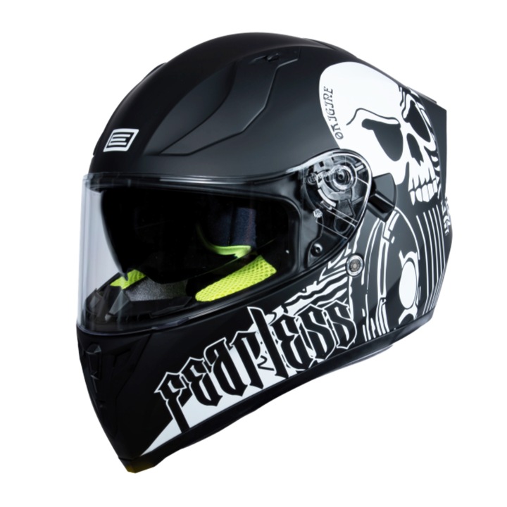 Casca moto integrala, Origine Strada Fearless, negru mat, XXL