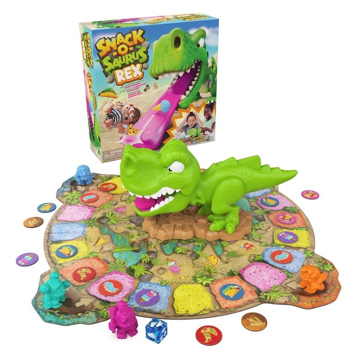 Игра Spin Master, Snack-O-Saurus Rex, стратегия и късмет