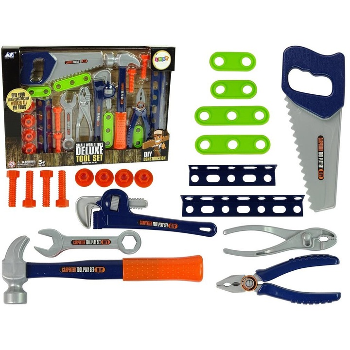 Детски конструктор Leantoys, многоцветен, 41x29x6см, 3+
