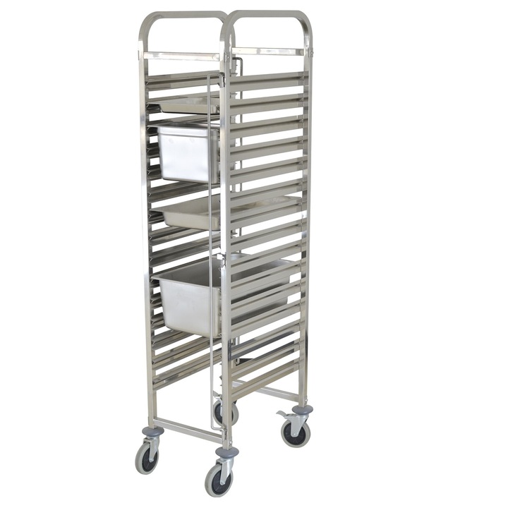 Carucior transport PRESTONA, 15xGN 1/1, 380x550x1735mm