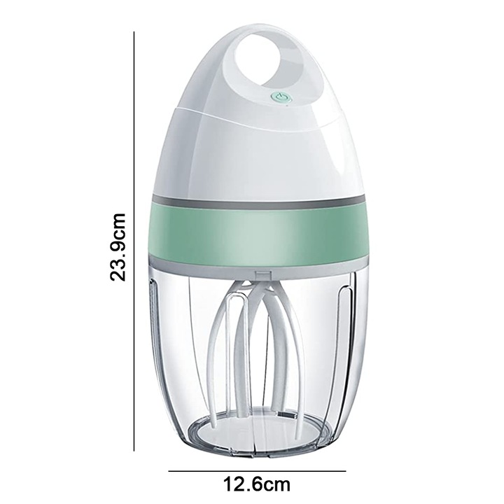 Elektromos mixer, 2 sebességes, fehér