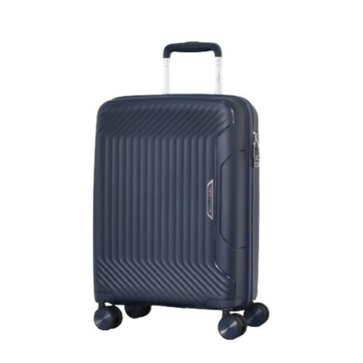 Bőrönd Perfect line PP 88001, 55/37/22 cm, Sötétkék