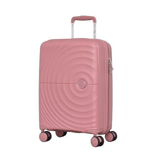 Troler Roz Troler, Perfect line, PP, 55/37/22 cm, Roz - eMAG.ro