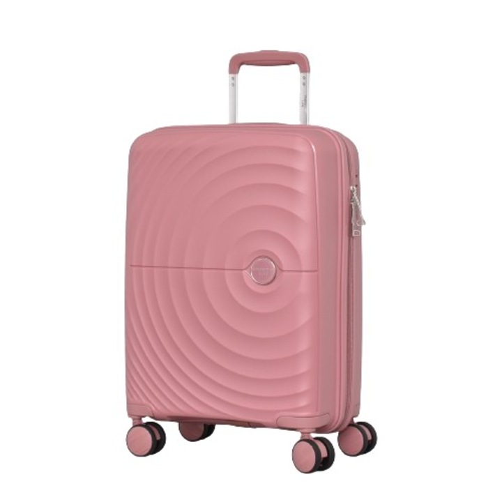 Куфар Perfect line PP 88003, 55/37/22 см, Розов