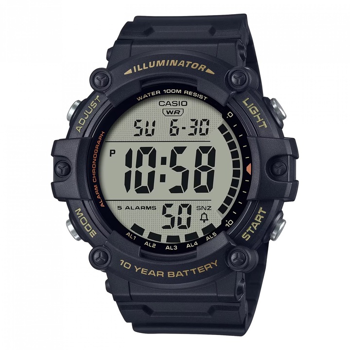 Мъжки часовник Casio, Collection AE, AE-1500WHX-1AVDF