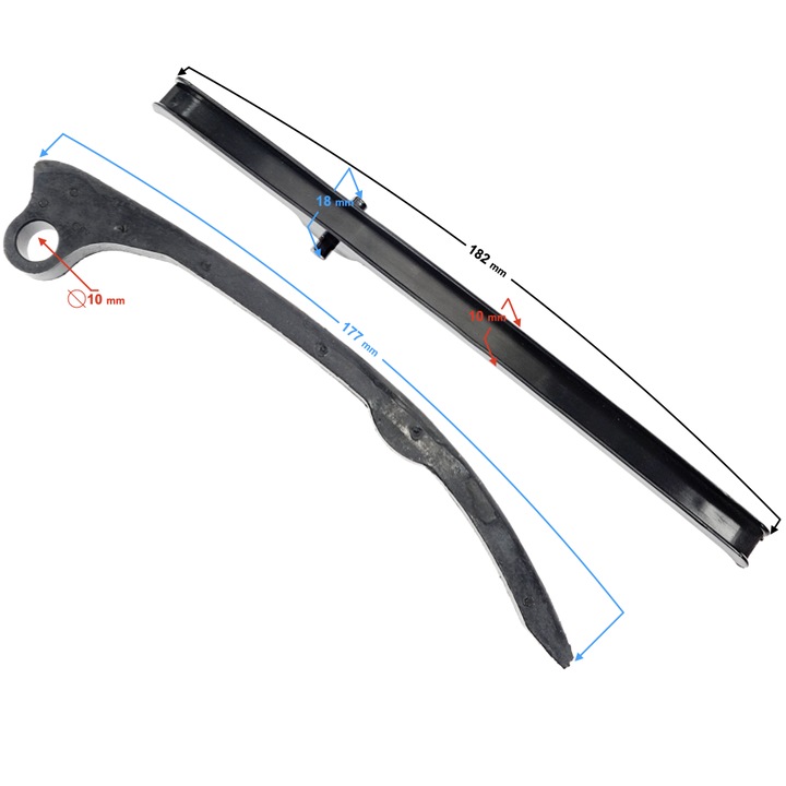 Lama ghidaj lant distributie Moretti pentru moto, Stratos 125