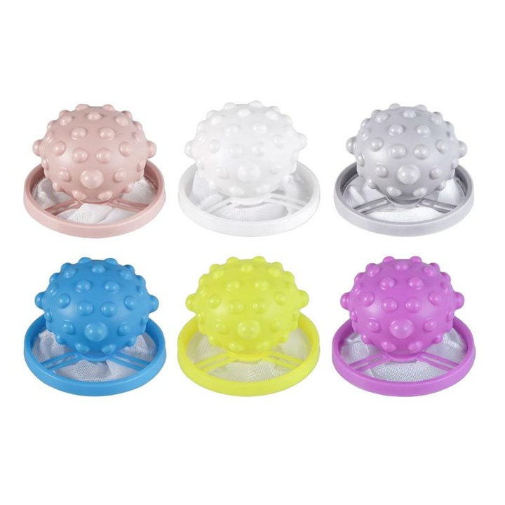 Set 6 filtre de par Sunmostar, material PP+poliester, multicolor, 9.5x9.5x18cm