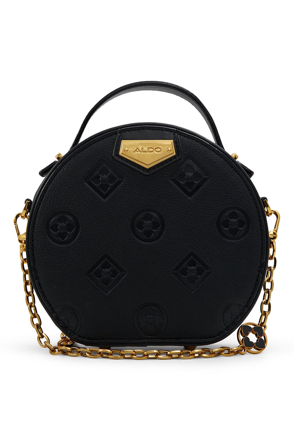 Aldo, Geanta crossbody din piele ecologica cu detalii in relief