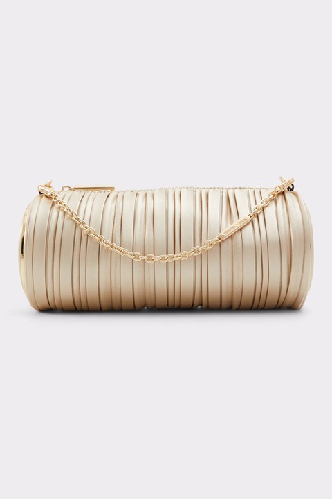 Aldo, Geanta crossbody din piele ecologica Adara, Alb fildes