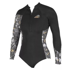 Childrens Girls Scubadive 3mm Kort Wetsuit (Zwart