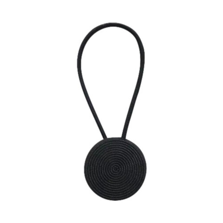 Magnet Decorativ Draperie Zephyr Negru