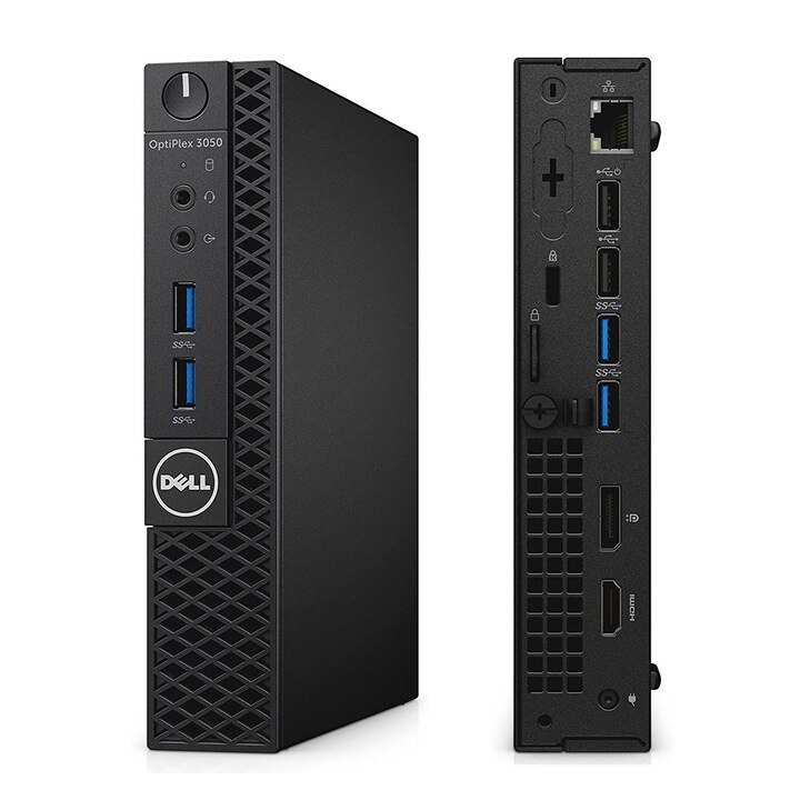 Mini PC Dell Optiplex 3050, Procesor Intel® Core™ i7-7700T up to