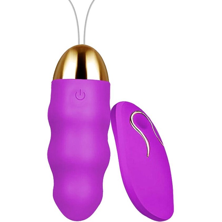 Vezeték nélküli távirányító vibrátorkészlet, 12 rezgésmód, vízálló, USB töltés